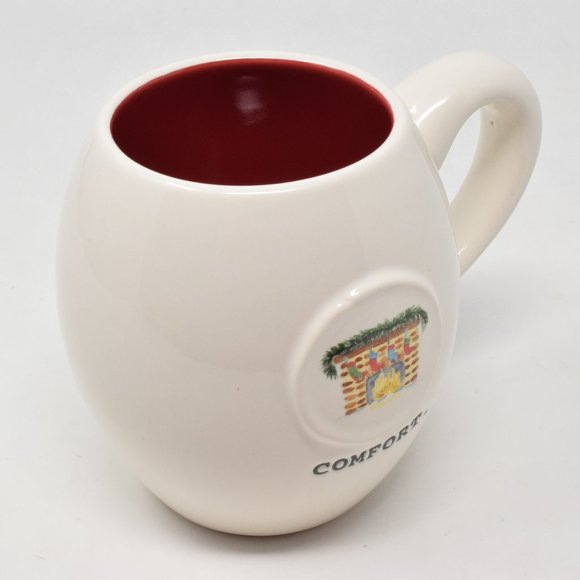 Rae Dunn Comfort Stockings Over Fireplace Mug New Holiday Winter Coffee Cup Gift - Picture 6 of 11